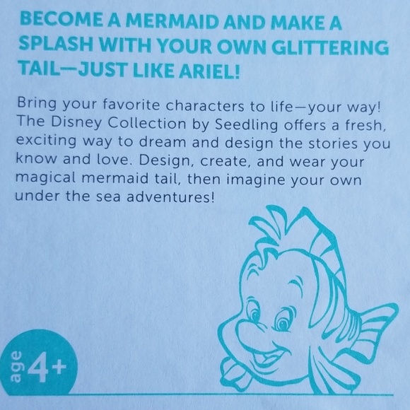 Disney's Design Your Own 🧜‍♀️ Tail w/Free Extras - Picture 6 of 6